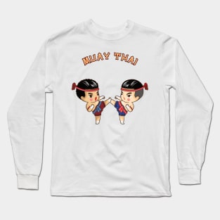 Muay Thai Opponents Long Sleeve T-Shirt